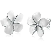 Elli Ohrstecker Frangipani Blüte weiß 304821112 onesize