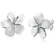Elli Ohrstecker Frangipani Blüte weiß 304821112 onesize