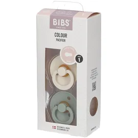 Bibs Colour Latex Größe 1, Ivory/Sage