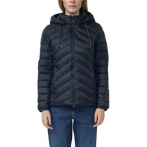 s.Oliver Regular Fit Steppjacke mit abnehmbarer Kapuze, Marine, 44