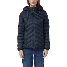 s.Oliver Regular Fit Steppjacke mit abnehmbarer Kapuze, Marine, 44