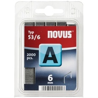 Novus Tacker-Klammern Typ 53 6x11.3mm, 2000er-Pack (042-0355)