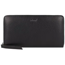 abro Adria Geldbörse Leder 19 cm  grau