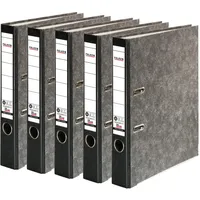 Falken Original Falken 5er Pack Recycling-Ordner Wolkenmarmor. Made in