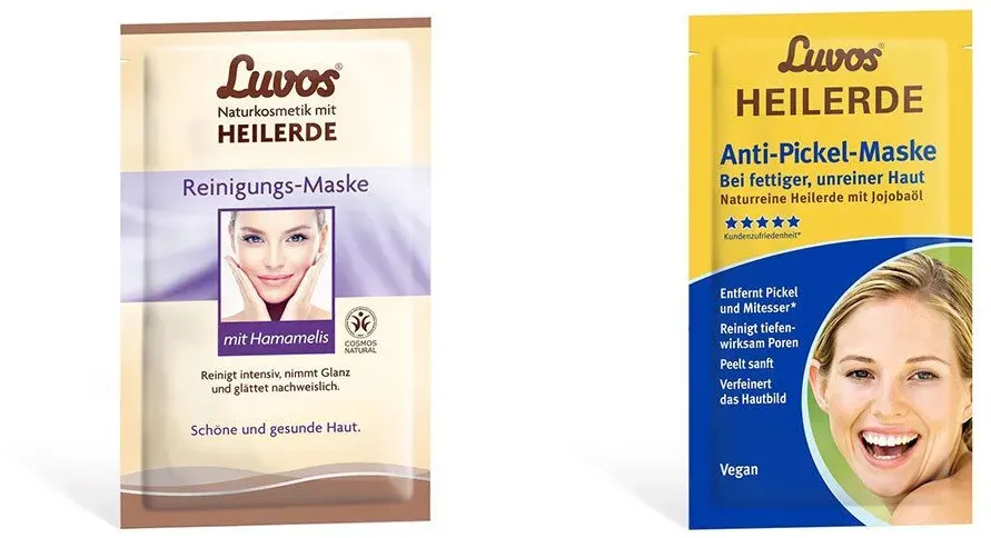 Luvos-Heilerde Anti-Pickel-Maske + Reinigungs-Maske