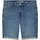 Tom Tailor Herren TTJOSH REGULAR SLIM Jeans Shorts, blau, Uni, Gr. 38