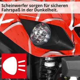 Hecht Elektro Quad 56100 Rot
