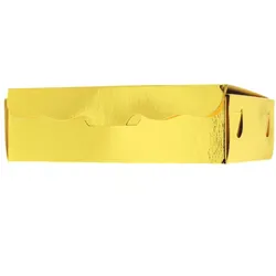 MONOUSO - Box für Süßwaren gold 20x13x5,5cm (5 Stück)