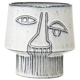 Bloomingville Sacad Blumentopf Ø 15 x 14,5 cm white