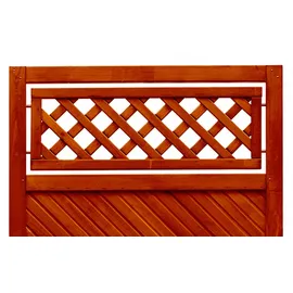 Andrewex Sichtschutzzaun Toulon 90 x 180 cm teak