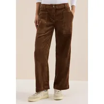 Cecil Cordhose Wide Leg Mocha Caramel 33 26