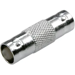 SpeaKa Professional SP-7870352 BNC Adapter [1x BNC-Buchse - 1x BNC-Buchse] Silber