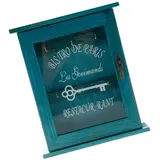 SAFIGLE Schlüsselaufbewahrungsbox Holz Retro Wandmontage Kleiner Aufbewahrungskasten Eingang Flur Haushalt