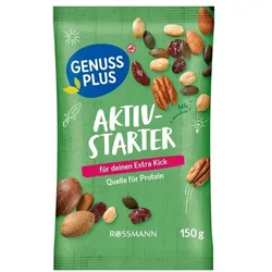 GENUSS PLUS Nuss-Mix »Aktiv-Starter« 150 g