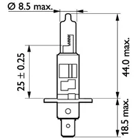 Philips Glühlampe, Fernscheinwerfer MasterDuty 13258MDC1
