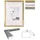 WALTHER+ DESIGN Bilderrahmen Modern Gold 21x29,7 cm 2er Set