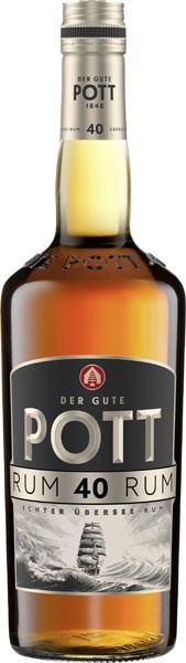 Pott Rum 40% vol. 0,7 l