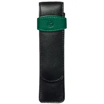 Pelikan Stifteetui Leder Schwarz-Grün 2 St.