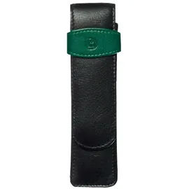 Pelikan Stifteetui Leder Schwarz-Grün 2 St.