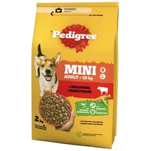 PEDIGREE Mini Adult Trockenfutter Rind & Gemüse 2 kg