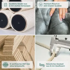 Happy Pet Pepper Kratzbaum 157 cm creme