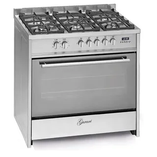 Gurari GCH E 911 X Gas Elektro Standherd 90 cm, Range Coocker Edelstahl