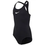 Nike Mädchen Racerback One Piece Badeanzug, Schwarz, XS EU