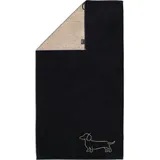 CAWÖ Duschtuch Companion 80 x 150 cm Baumwolle Schwarz