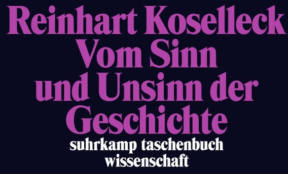 Vom Sinn Und Unsinn Der Geschichte - Reinhart Koselleck  Taschenbuch