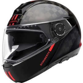 Schuberth C4 pro carbon fusion red