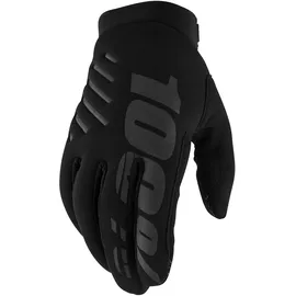 100% Brisker Handschuhe, Schwarz M