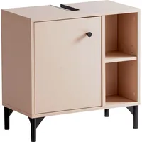 Schildmeyer Waschbeckenunterschrank Smash, Holzwerkstoff, Apricot, 60,02 x x 60,3