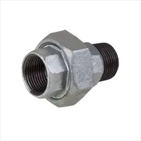 Gebo Rohr Verschraubung 3/4 Zoll ig/ag verzinkt mit Dichtung