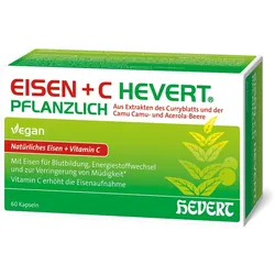 Eisen+c Hevert Pflanzlich Kapseln 60 St