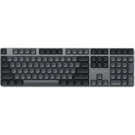 Satechi SM3 Slim Backlit Mechanical Tastatur – Kompatibel mit Mac und Windows – Verbindung mit vier Geräten und nahtlosem Umschalten – 14 ve... - Grau