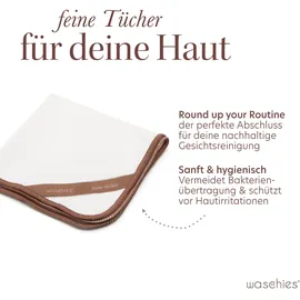 Waschies Feine Gesichtstücher Beige 5er- Set