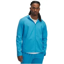 Under Armour Launch Kapuzenjacke 1376795-452__LG - ether Blue Downpour gray reflective L