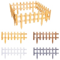 BooGardi Steckzaun Holz anthrazit 30 cm · Breite: 59,5