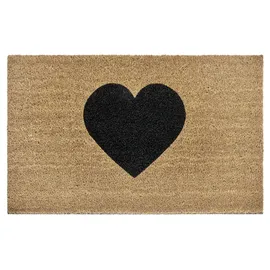 HANSE HOME Mix Mats 75 x 45 cm Braun/Schwarz