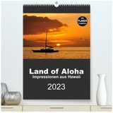 CALVENDO Hawaii - Land of Aloha (Premium, hochwertiger DIN A2 Wandkalender 2023 Kunstdruck in Hochglanz)
