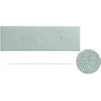 Moonia Gepolstertes Kopfteil NAPOLI Aqualine 170x50x5 cm, - Türkis