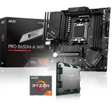 Memory PC Aufrüst-Kit Bundle Ryzen 7 7800X3D 8X 5.0 GHz Prozessor, 32 GB DDR5, MSI PRO B650M-A WiFi Mainboard (zusammengebaut inkl. Bios Update + Funktionskontrolle)