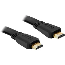 DeLock 82670 High Speed HDMI-Kabel Stecker - Stecker flach 2,0 m