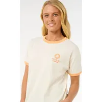 Rip Curl RipCurl San Carlos Ringer Tee bone (3021)