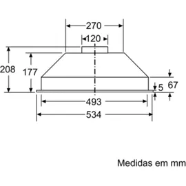 Bosch DLN53AA70 Lüfterbausteine 50 cm