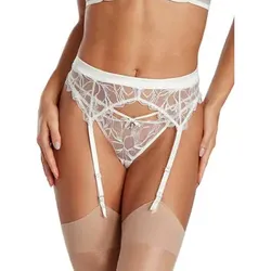 Lascana  Strumpfhalter Strapsgürtel Bridal Capsule  in Weiss, EU S