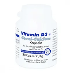 Vitamin D3+coral Calcium Kapseln