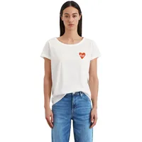 Marc O'Polo Damen, T-Shirt mit ovalem Ausschnitt regular fit,