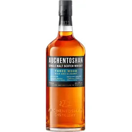 Auchentoshan Three Wood Single Malt Scotch 43% vol 0,7 l Geschenkbox