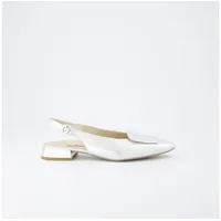 Paul Green Sandalen in Metallic Silver | Gr.: 39